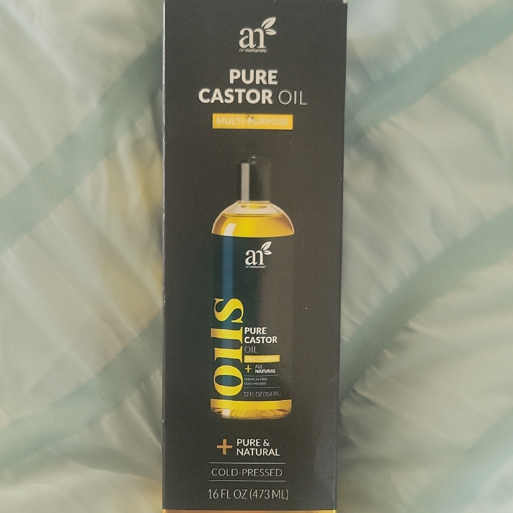 Pure Castor Oil Cold Pressed Natural Clean Beauty Moisturizer NEW IN BOX